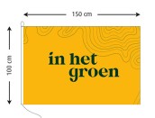 In het Groen vlag 100x150
