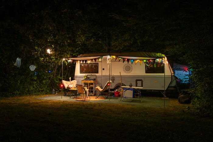 Caravan avond